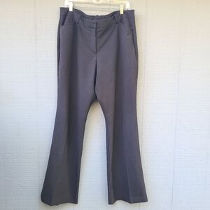 Worthington Modern Fit Dress Pants Bootcut 16 Plus Solid Black